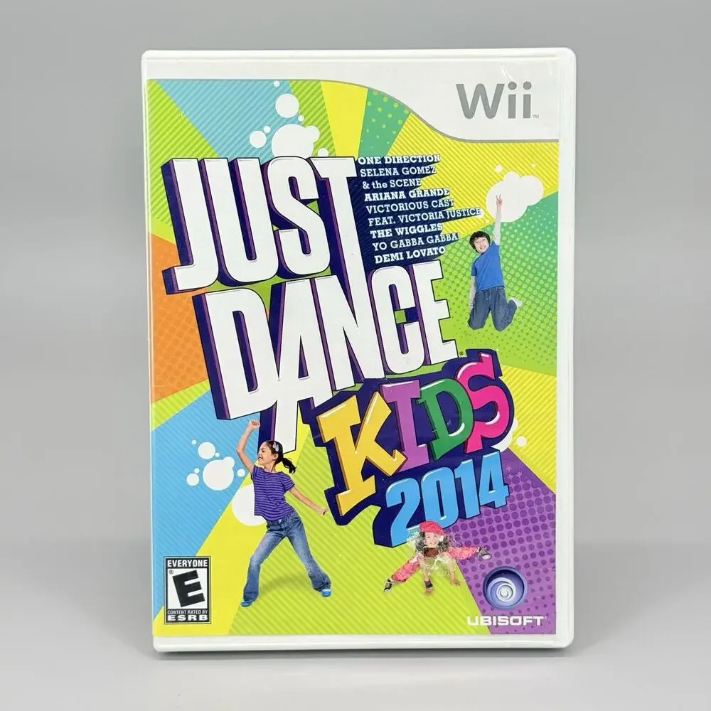 Just dance Kids 2014 Original Nintendo Wii Replacement Case Only No Game
